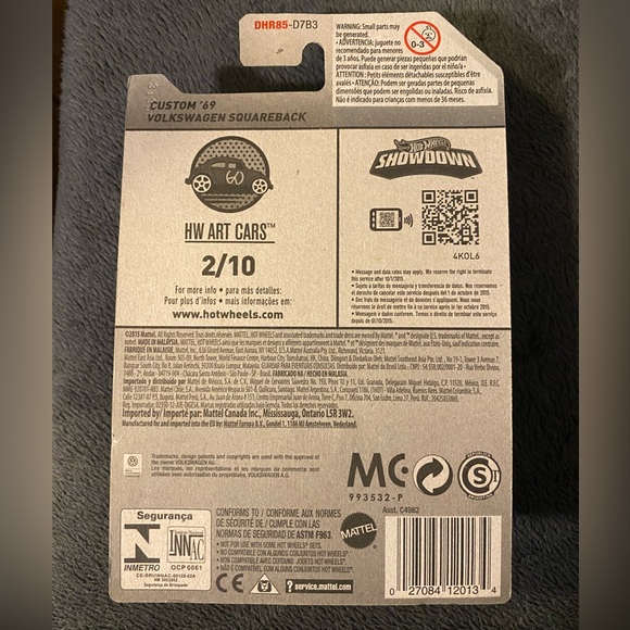 "🥦5/$25🥦". Hot Wheels Custom ‘69 Squareback - Picture 2 of 3